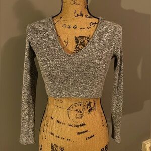 NWOT Hoodie Crop-Top